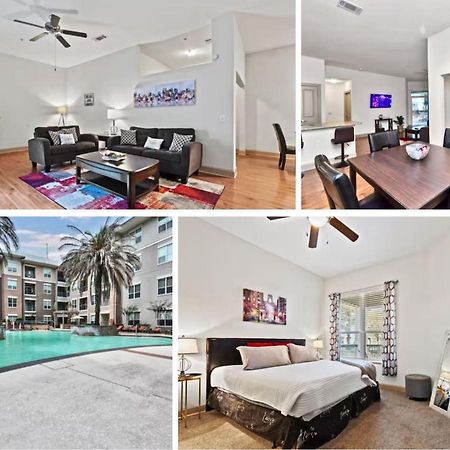 Stylish Open Concept Apt With King Bed, Walking Distance From Nrg Texans Stadium, 1 Mile To Med Center, Free Parking Houston Bagian luar foto